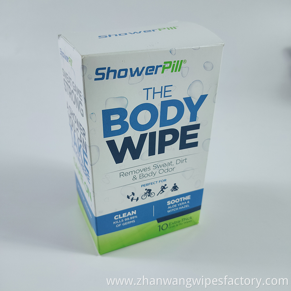 Body Wash Wipes